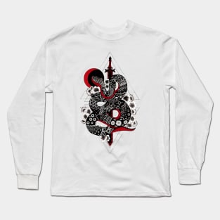 Snake and Sword - Virtue - Sunweaver Long Sleeve T-Shirt